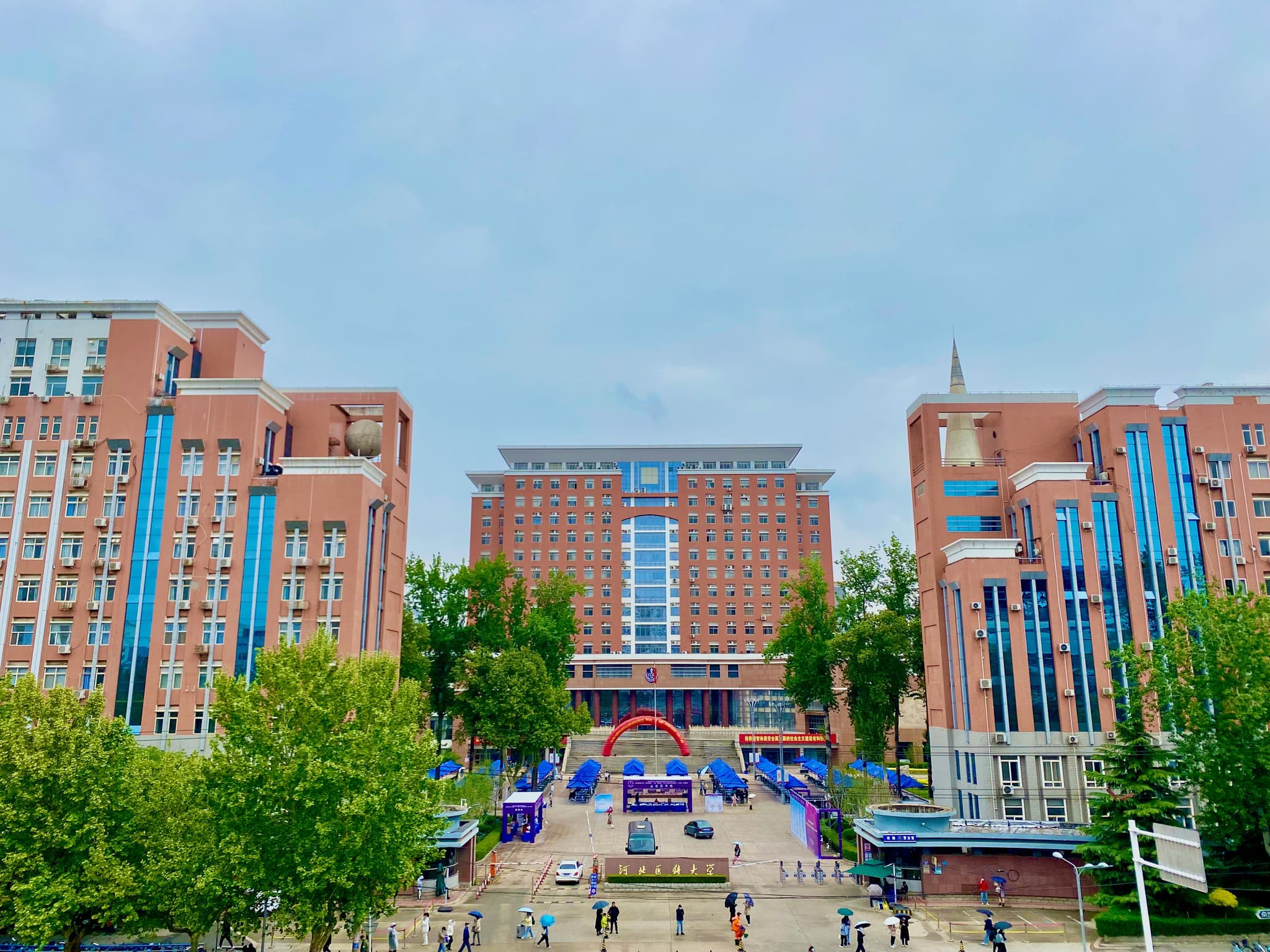Hebei Medical University campus - MBBS in China for Indian students