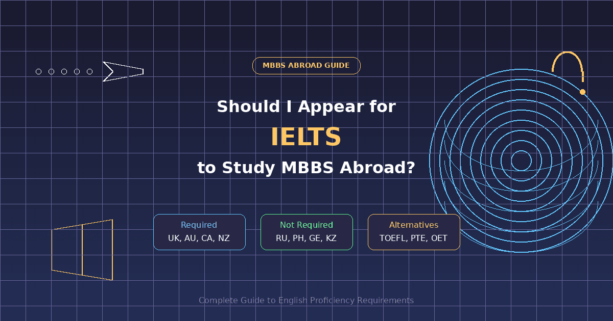 Should I Appear for IELTS to Study MBBS Abroad?