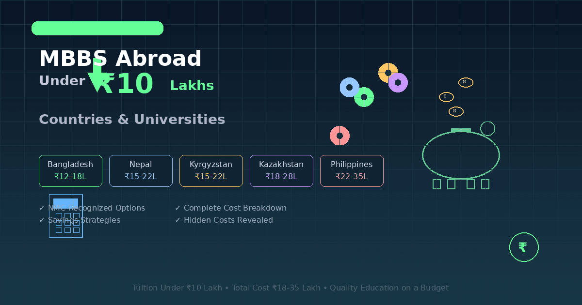 MBBS Abroad Under 10 Lakhs - Budget-Friendly Countries & Universities 2026