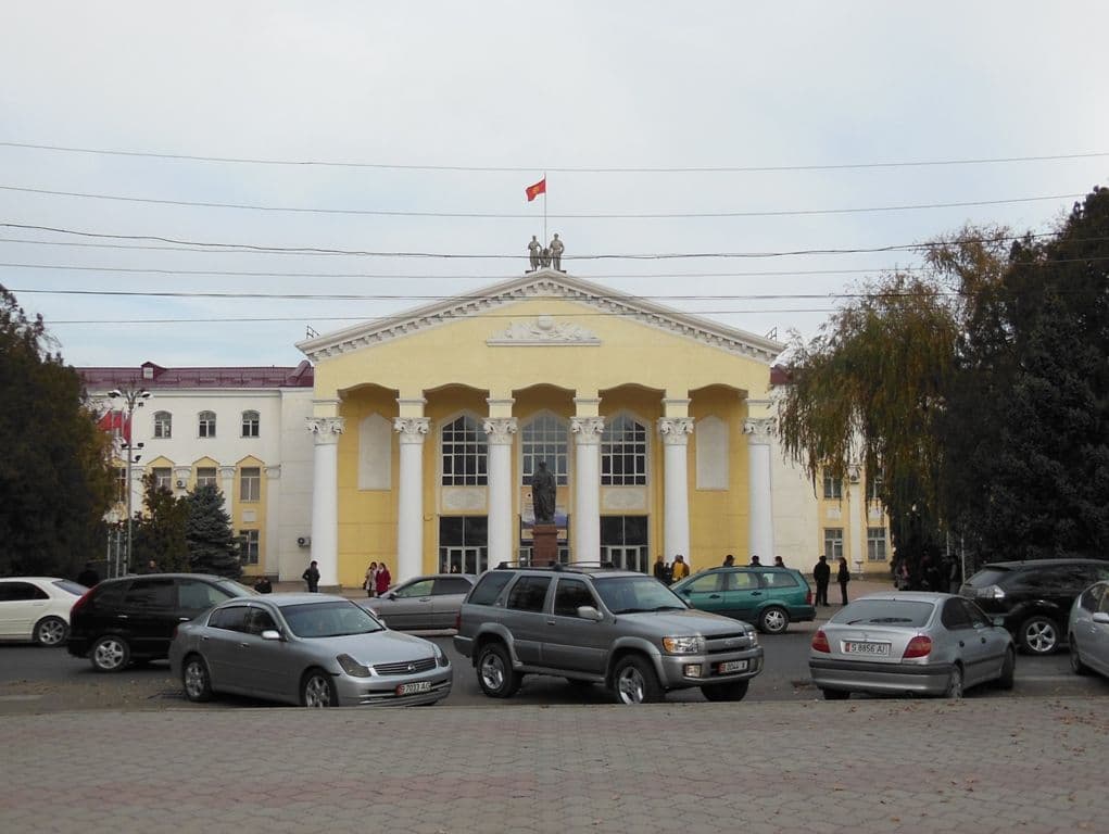 Kyrgyz National University campus - MBBS in Kyrgyzstan for Indian students