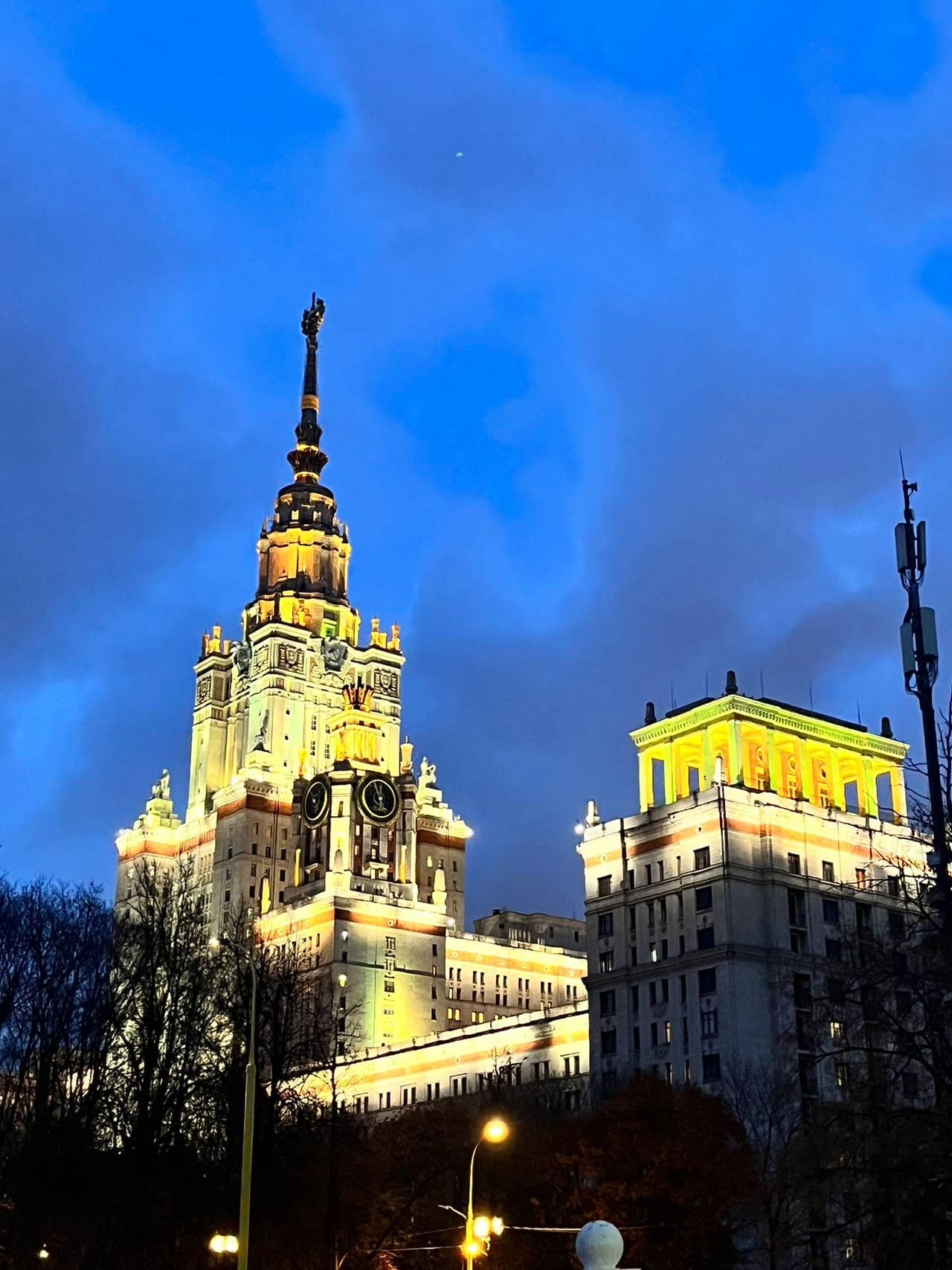 Lomonosov Moscow State University campus - MBBS in Russia for Indian students