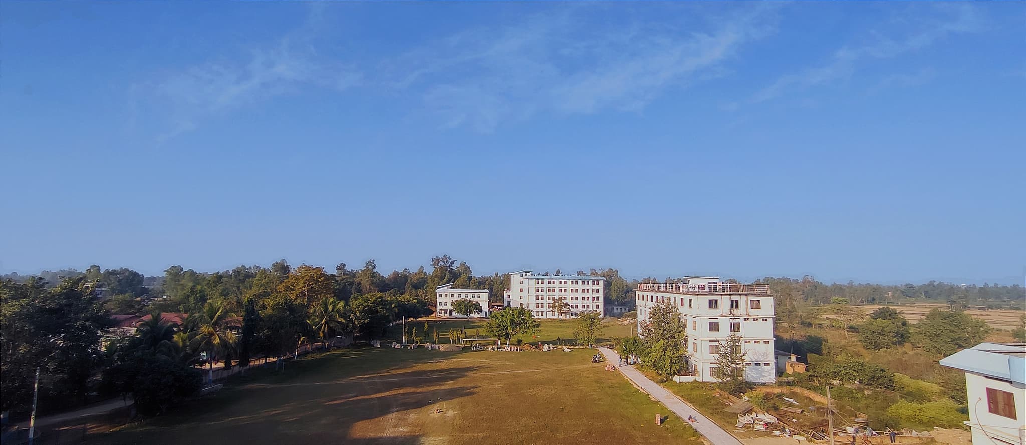 Nepal Medical College campus - MBBS in Nepal for Indian students
