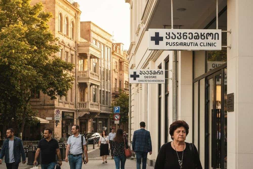 Marneuli University campus - MBBS in Georgia for Indian students